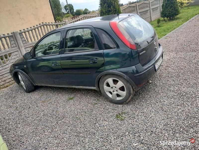 Używany Opel Corsa 2005 Zielony Hatchback