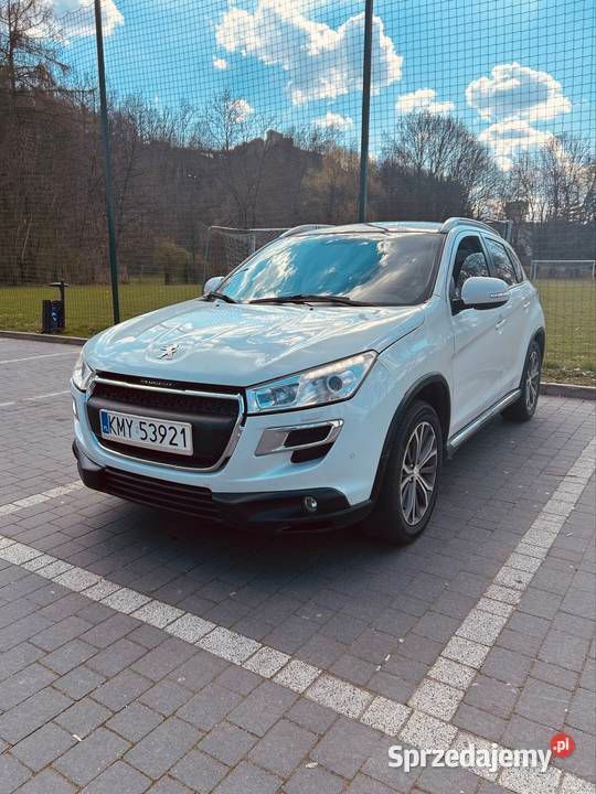 Biały Używany 2012 Peugeot 4008 SUV | 34 500 zł - Obraz 1/4