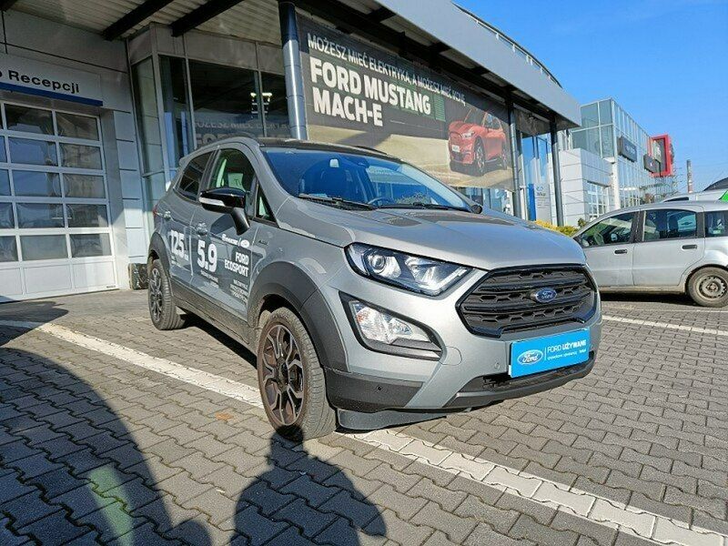 Srebrny Używany 2021 Ford Ecosport Active SUV | 94 800 zł - Obraz 1/4