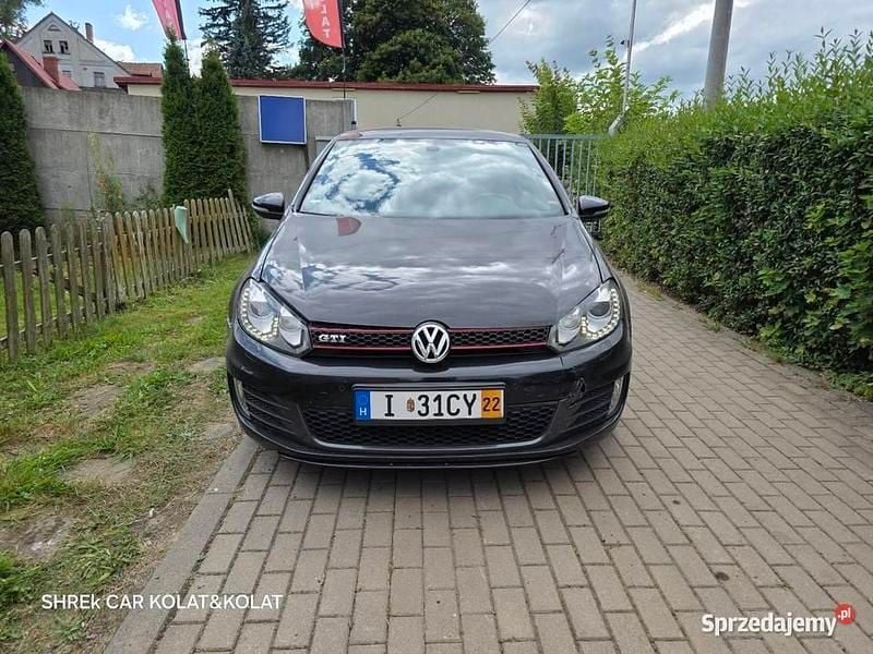 Czarny Używany 2011 VW Golf VI GTI Hatchback | 25 900 zł - Obraz 1/4