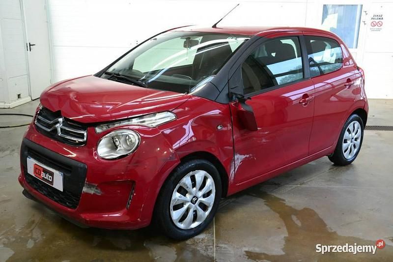 Używany Citroën C1 75 KM (55 kW) 2018 Bordowy Hatchback
