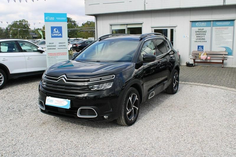 Czarny (metalik) Używany 2022 Citroën C5 Aircross SUV | 72 276 zł (Super Cena) - Obraz 1/3