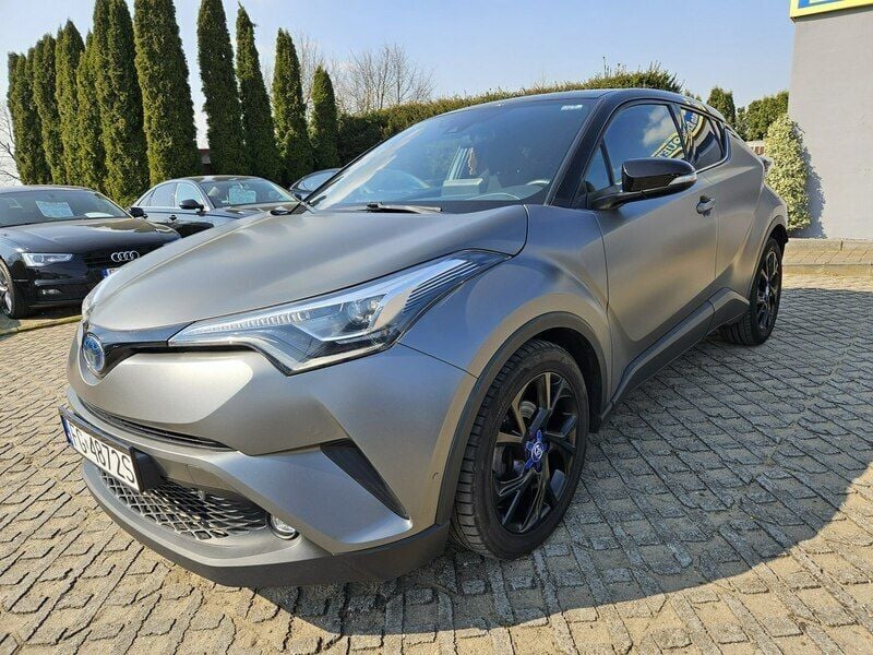 Szary Używany 2018 Toyota C-HR SUV | 76 900 zł (Dość drogi) - Obraz 1/4