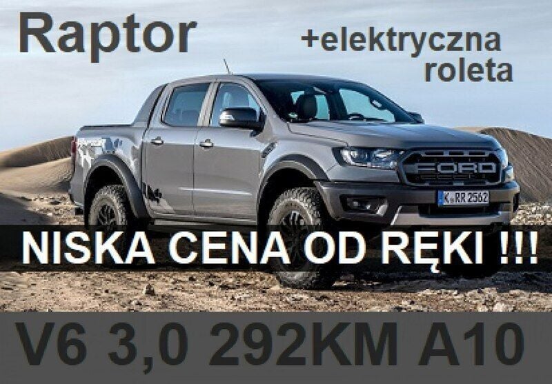 Szary Nowe 2024 Ford Ranger Raptor Pickup | 359 160 zł (Uczciwa cena) - Obraz 1/3