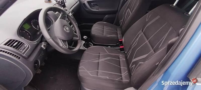 Używany Skoda Fabia 86 KM (63 kW) 2014 Niebieski Hatchback