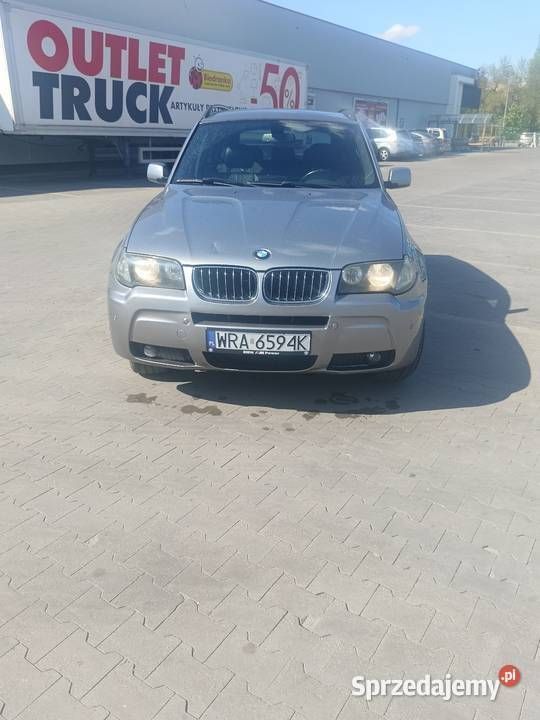 Szary Używany 2006 BMW X3 SUV | 33 500 zł (Dość drogi) - Obraz 1/4