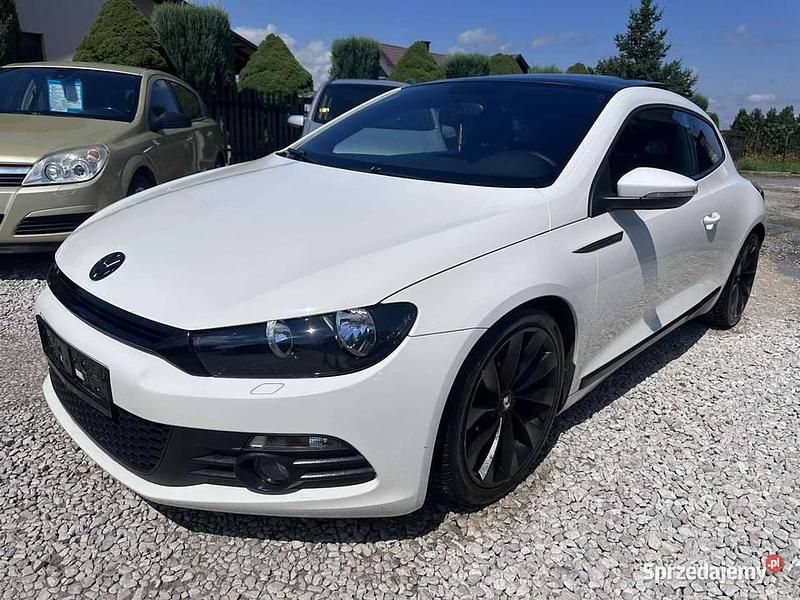 Biały Używany 2009 VW Scirocco Coupe | 29 900 zł (Dość drogi) - Obraz 1/3