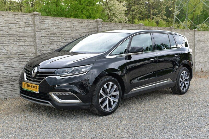 Czarny (metalik) Używany 2016 Renault Espace Minivan | 59 800 zł (Dobra cena) - Obraz 1/4