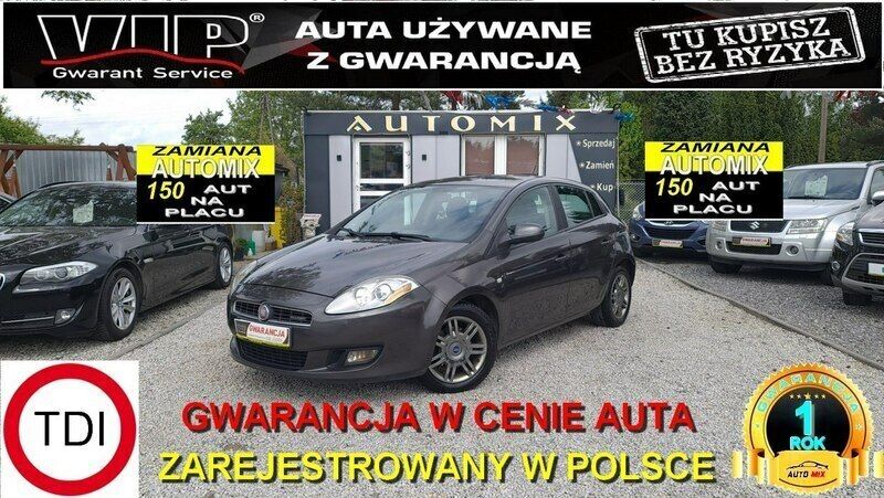 Beżowy Używany 2007 Fiat Bravo Hatchback | 10 900 zł (Dość drogi) - Obraz 1/2