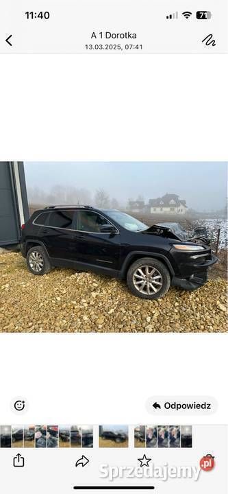Czarny Używany 2016 Jeep Cherokee SUV | 12 000 zł - Obraz 1/4