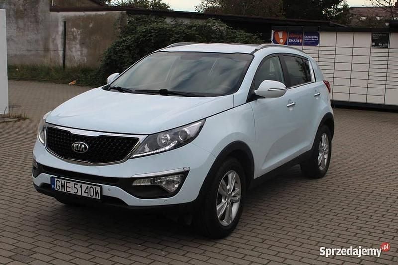 Biały Używany 2015 Kia Sportage 2 SUV | 39 500 zł (Super Cena) - Obraz 1/4