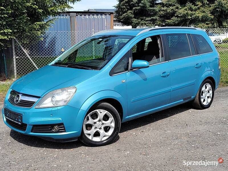 Używany Opel Zafira 140 KM (102 kW) 2006 Niebieski Minivan