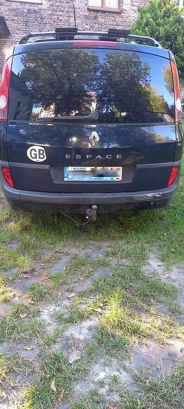 Czarny Używany 2004 Renault Espace Minivan | 4500 zł (Uczciwa cena) - Obraz 1/4