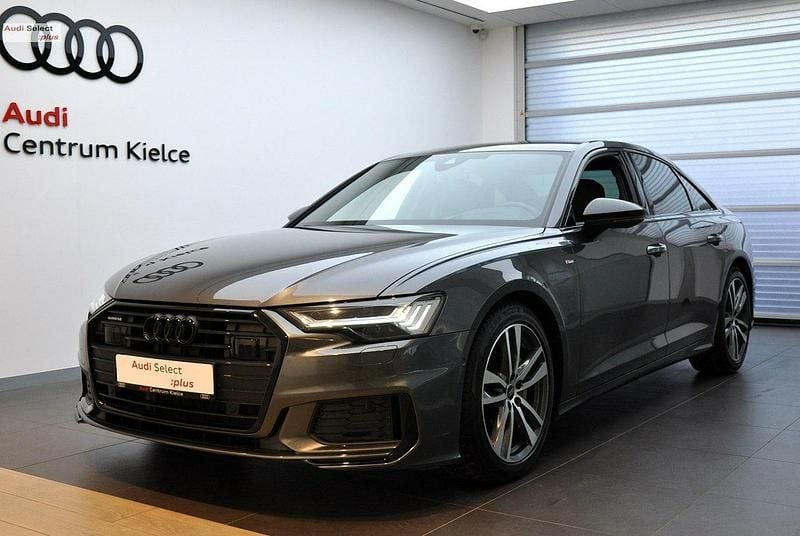 Grafitowy Używany 2022 Audi A6 S-Line Sedan/Limuzyna | 239 980 zł - Obraz 1/4