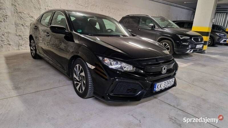 Czarny Używany 2018 Honda Civic Hatchback | 61 800 zł (Uczciwa cena) - Obraz 1/4