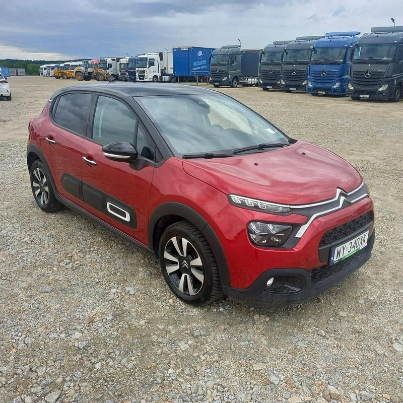 Czerwony Używany 2023 Citroën C3 Hatchback | 32 500 zł (Super Cena) - Obraz 1/4