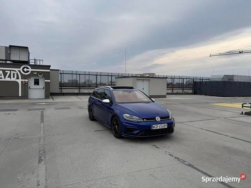 Niebieski Używany 2019 VW Golf VII R Kombi | 85 000 zł (Drogi) - Obraz 1/4