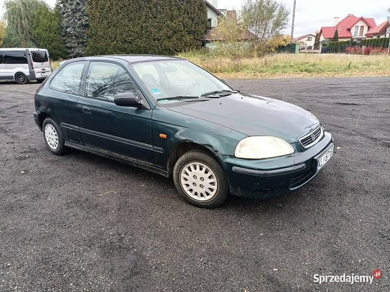Zielony Używany 1997 Honda Civic Hatchback | 1750 zł - Obraz 1/4