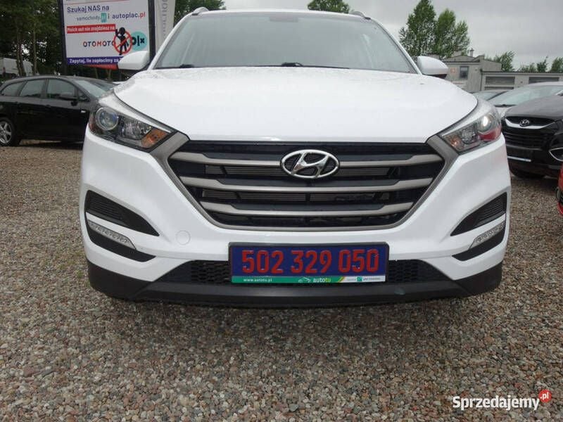 Biały Używany 2016 Hyundai Tucson SUV | 60 900 zł (Super Cena) - Obraz 1/4