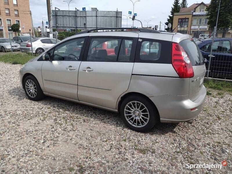 Srebrny Używany 2006 Mazda 5 Minivan | 4999 zł (Dość drogi) - Obraz 1/4