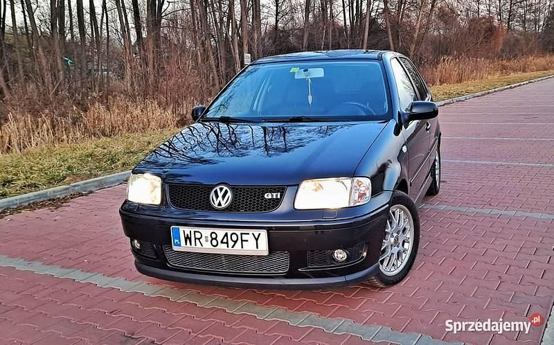 Czarny Używany 2000 VW Polo GTI Hatchback | 6900 zł (Uczciwa cena) - Obraz 1/4