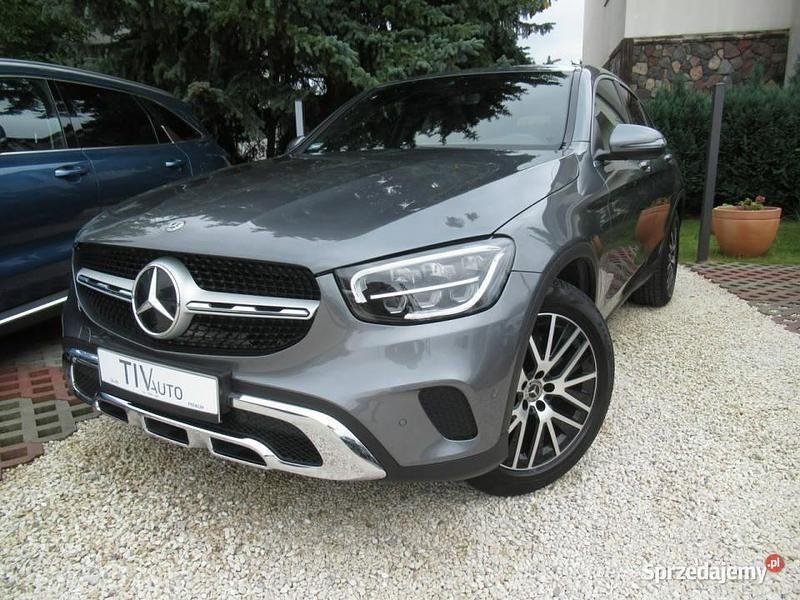 Szary Używany 2019 Mercedes GLC200 SUV | 155 890 zł (Drogi) - Obraz 1/4
