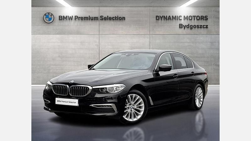 Black 2 Używany 2019 BMW 520 Luxury Line Sedan/Limuzyna | 127 500 zł (Uczciwa cena) - Obraz 1/3