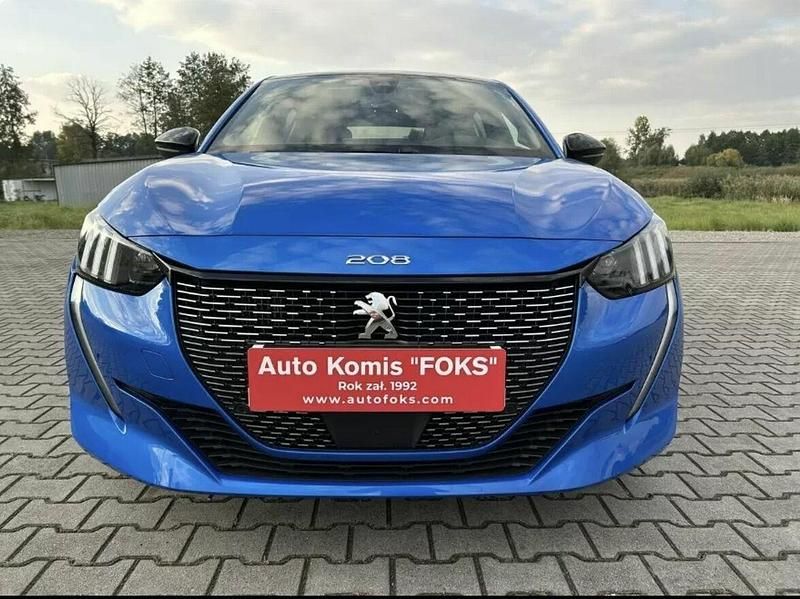 Niebieski Używany 2020 Peugeot 208 GT-line Hatchback | 49 900 zł (Drogi) - Obraz 1/4