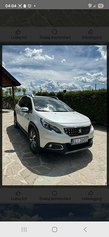 Używany Peugeot 2008 2017 Biały SUV