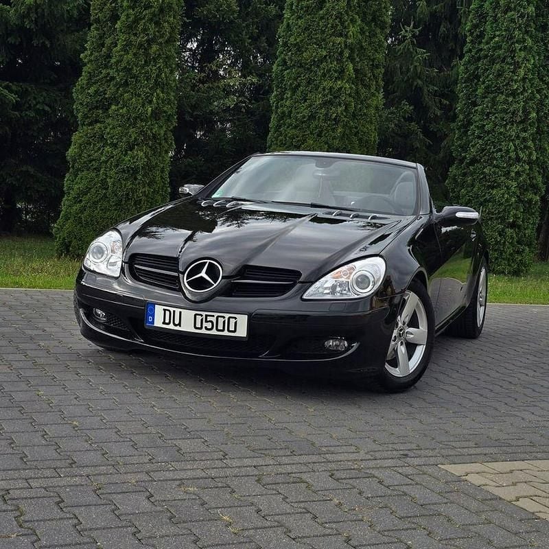 Używany Mercedes SLK200 163 KM (119 kW) 2006 Czarny Kabriolet