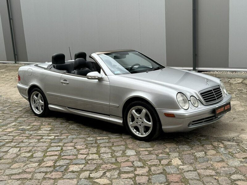 Używany Mercedes CLK55 AMG AMG 347 KM (255 kW) 2002 Srebrny Kabriolet