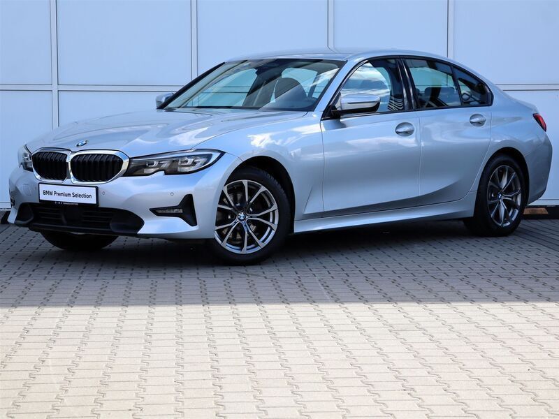 Srebrny glacier metalizowany Używany 2020 BMW 320 Shadowline Sedan/Limuzyna | 109 900 zł (Super Cena) - Obraz 1/3