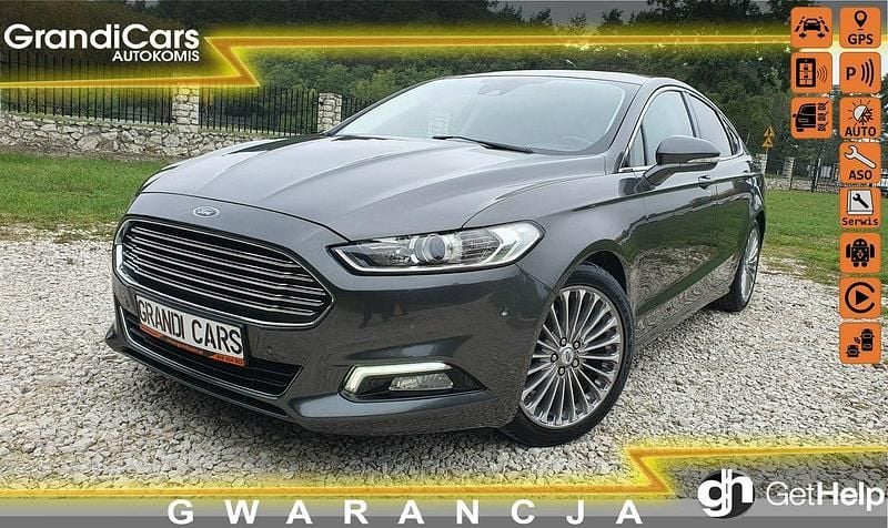 Szary Używany 2017 Ford Mondeo Sedan/Limuzyna | 45 500 zł (Uczciwa cena) - Obraz 1/4
