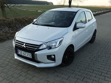 Biały Używany 2021 Mitsubishi Space Star Hatchback | 32 900 zł (Uczciwa cena) - Obraz 1/4