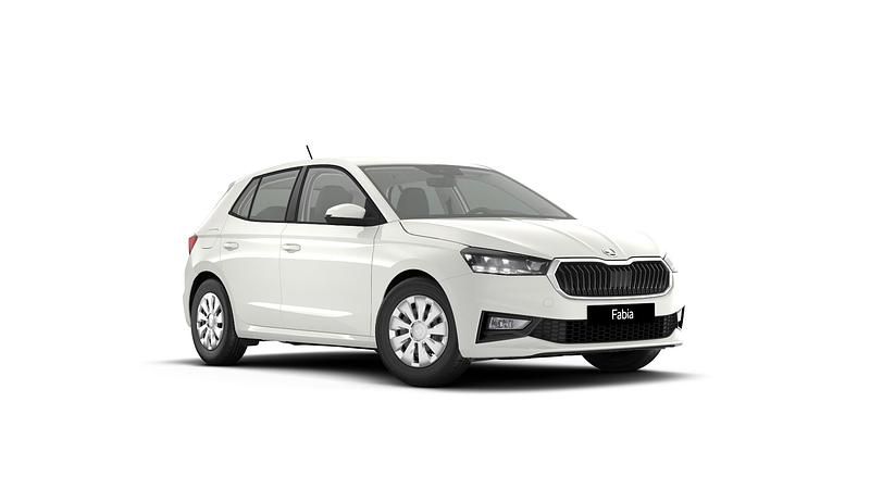 Biel candy niemetalizowany Nowe 2026 Skoda Fabia Essence Hatchback | 76 800 zł (Uczciwa cena) - Obraz 1/4