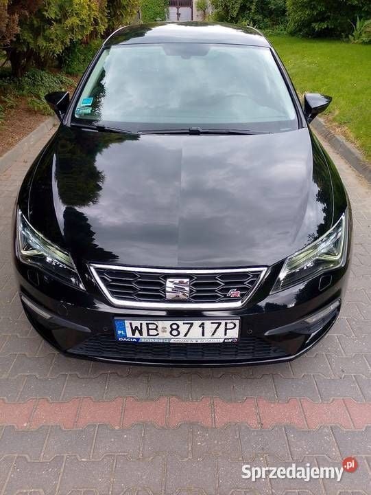 Czarny Używany 2017 Seat Leon FR Hatchback | 49 500 zł (Uczciwa cena) - Obraz 1/4
