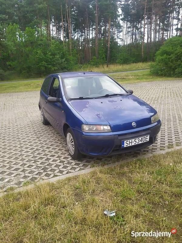 Fioletowy Używany 2003 Fiat Punto Hatchback | 1800 zł (Uczciwa cena) - Obraz 1/2