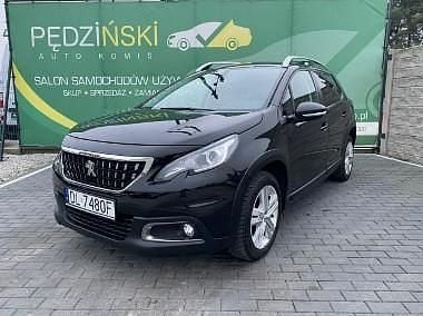Czarny (metalik) Używany 2019 Peugeot 2008 SUV | 46 600 zł (Uczciwa cena) - Obraz 1/4