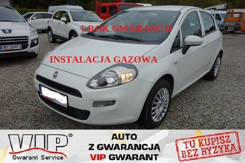 Biały Używany 2016 Fiat Punto Hatchback | 29 800 zł - Obraz 1/4