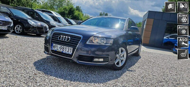 Granatowy Używany 2010 Audi A6 Kombi | 23 900 zł (Dobra cena) - Obraz 1/4