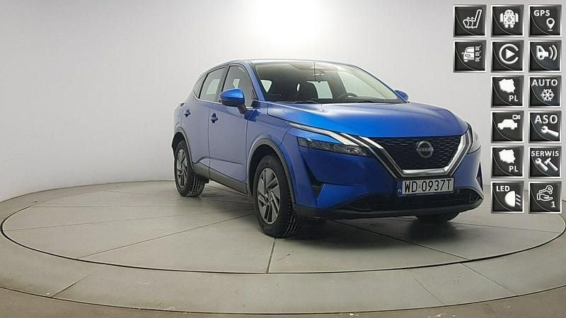 Niebieski Używany 2023 Nissan Qashqai Acenta SUV | 88 850 zł (Uczciwa cena) - Obraz 1/4