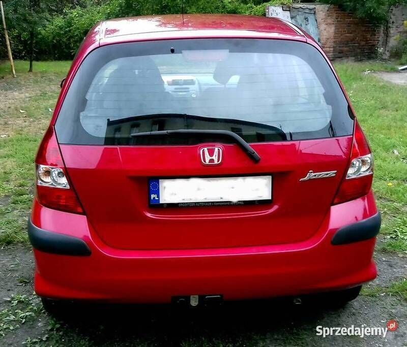 Czerwony Używany 2007 Honda Jazz Hatchback | 7500 zł (Dobra cena) - Obraz 1/3