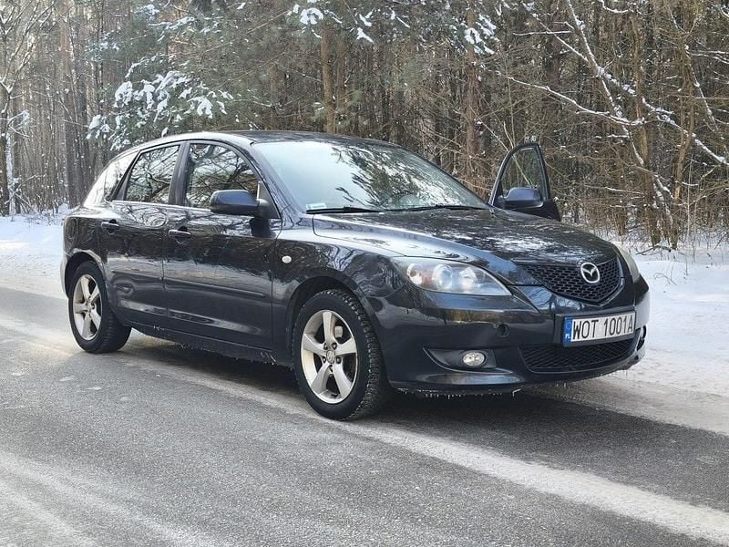 Czarny Używany 2003 Mazda 3 Hatchback | 3000 zł (Drogi) - Obraz 1/3