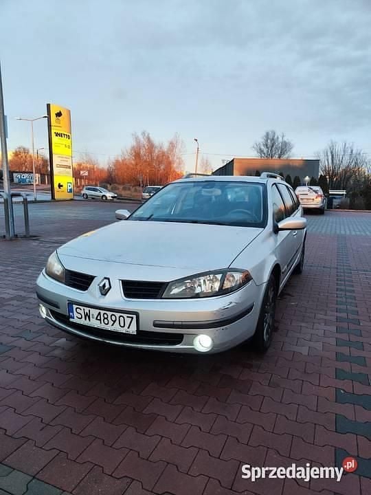 Srebrny Używany 2006 Renault Laguna II Kombi | 1900 zł (Super Cena) - Obraz 1/4
