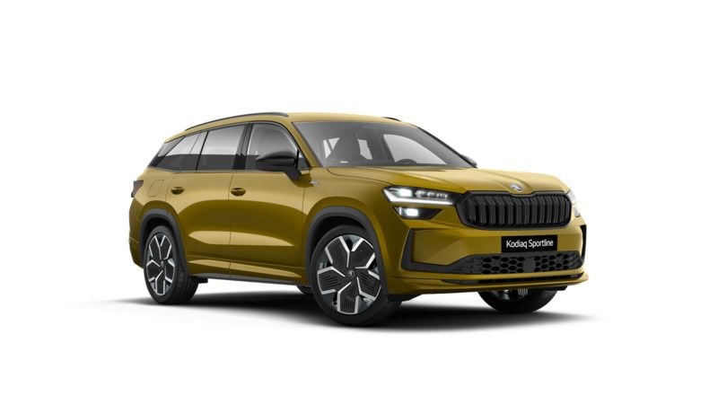 Złoty bronx metalizowany Nowe 2025 Skoda Kodiaq SportLine SUV | 235 700 zł (Dobra cena) - Obraz 1/4