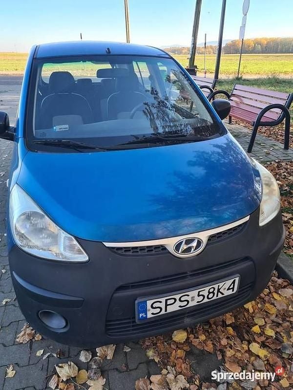 Niebieski Używany 2009 Hyundai i10 Hatchback | 12 000 zł (Uczciwa cena) - Obraz 1/2
