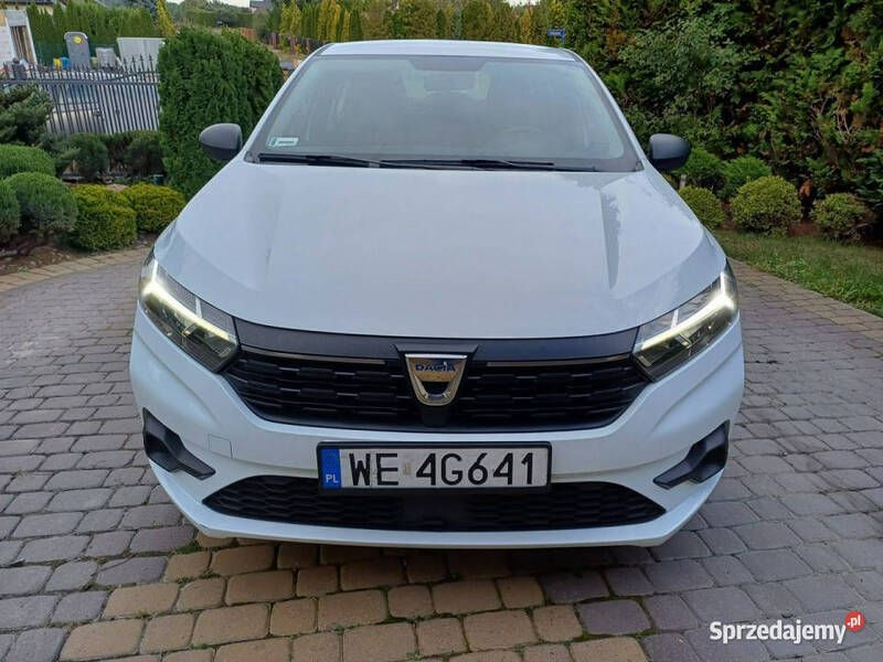 Biały Używany 2021 Dacia Logan Sedan/Limuzyna | 35 000 zł - Obraz 1/4