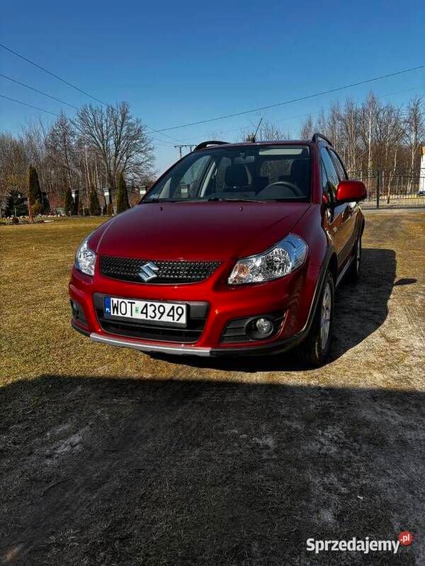 Używany Suzuki SX4 2010 Czerwony Hatchback