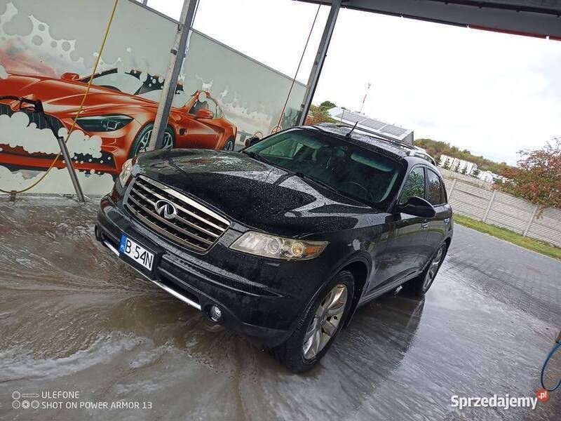 Czarny Używany 2007 Infiniti Fx35 SUV | 21 500 zł - Obraz 1/2