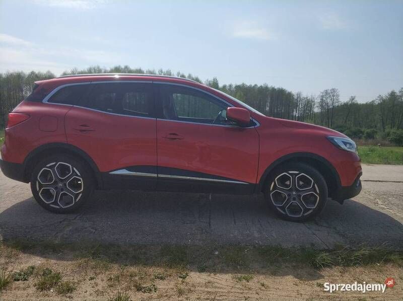Czerwony Używany 2017 Renault Kadjar SUV | 58 900 zł - Obraz 1/4